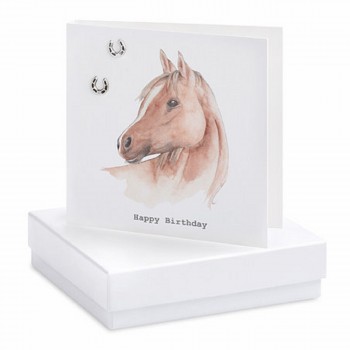 Pferdemädchen Geschenke für ReiterInnen Geschenke für Pferdemädchen,  Pferdegeschenke für Mädchen, Hufeisen Ohrstecker Pferde