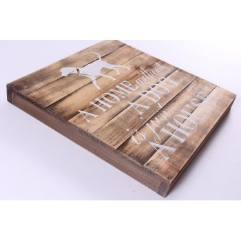 Hundedeko / Hundegeschenke / Geschenke für Hundebesitzer: Hunde Holzschild, Hundeschilder mit witzigen Hundesprüchen