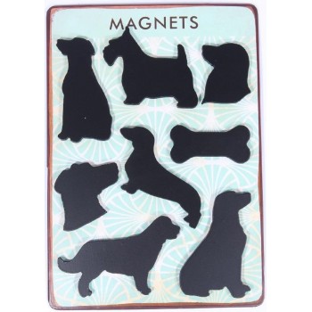 Hunde Deko / Geschenke für Hundebesitzer: Hunde Kühlschrankmagnete, Hunde Magnete, Hundemagnete