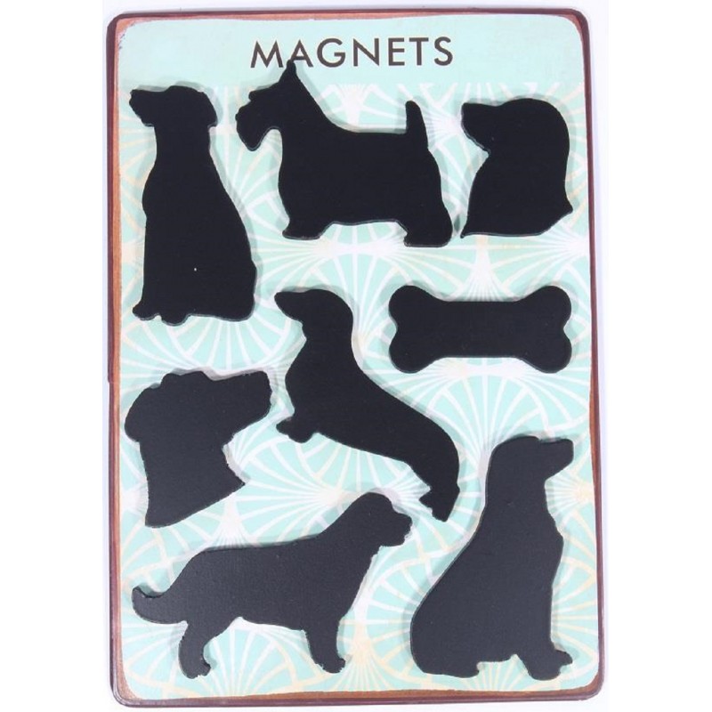 Hunde Deko / Geschenke für Hundebesitzer: Hunde Kühlschrankmagnete, Hunde Magnete, Hundemagnete