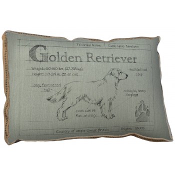 Großes Zierkissen "Retriever"