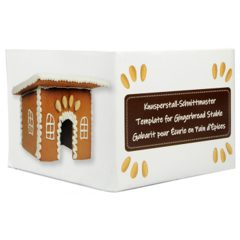 Rezepte Lebkuchenhaus, Lebkuchenstall, Pferdestall aus Lebkuchen