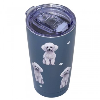 Pudel Thermobecher Hunde Coffee-to-Go Becher Pudel Kaffeebecher Pudel Getränkebecher