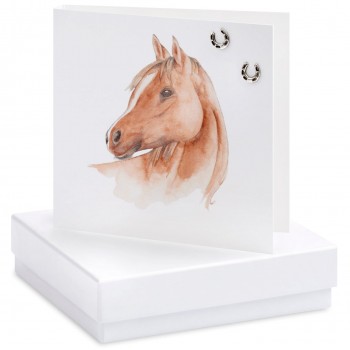 Pferdemädchen Geschenke für ReiterInnen Geschenke für Pferdemädchen,  Pferdegeschenke für Mädchen, Hufeisen Ohrstecker Pferde