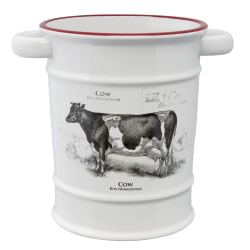 Keramik Eiseimer "Kuh"