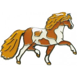 Pony Pin Schecke, Pferde Pins, Pferde Anstecknadeln für ReiterInnen, Geschenkideen für Pferde Mädchen / Jungen
